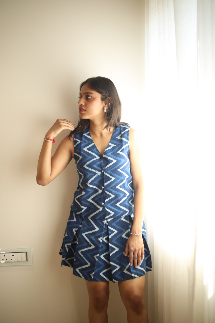 Indigo Waves Co-ord Set