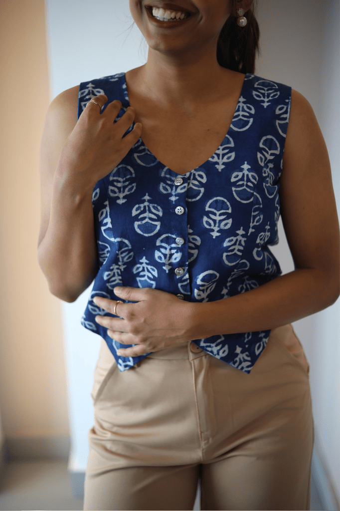 Oceanic Hue Waistcoat