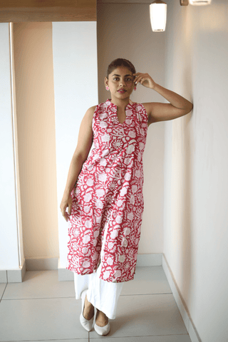 Ruhani Collar Kurti - Runak Zunak