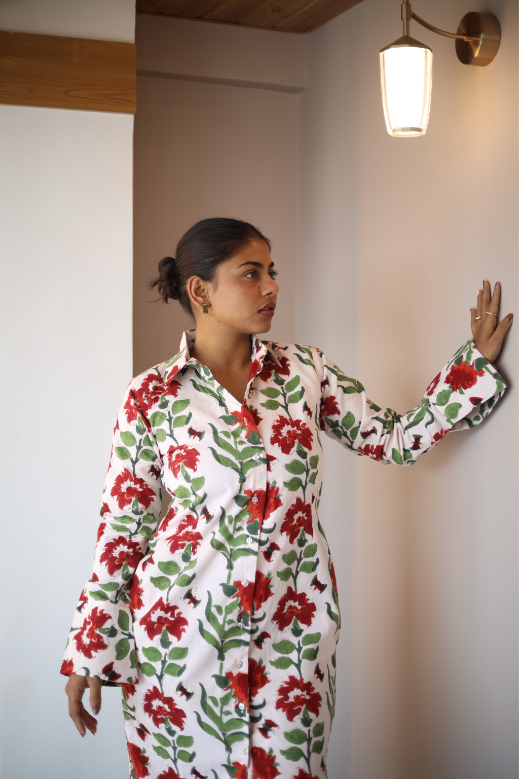Scarlet Shirt Dress
