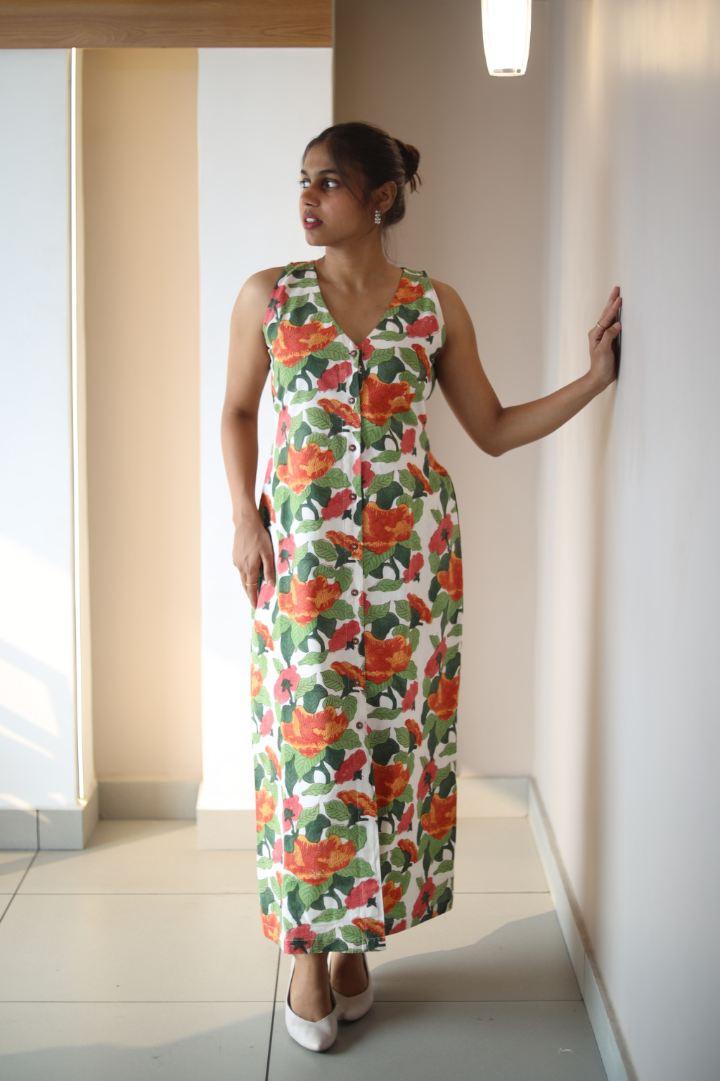 Dusk Fitted Maxi Dress